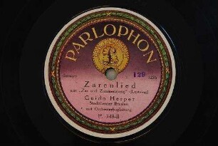 Zarenlied : aus "Zar und Zimmermann" / (Lortzing)