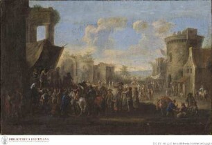 Marktszene und Disput