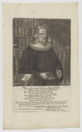Bildnis des Johann Georg Kehrer