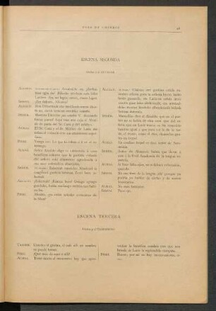 Escena segunda