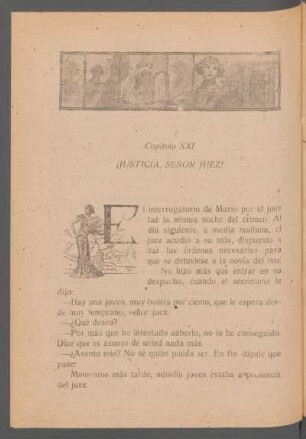 Capítulo XXI - ¡Justicia, señor juez!