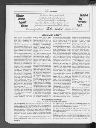 Alles Müll oder?
