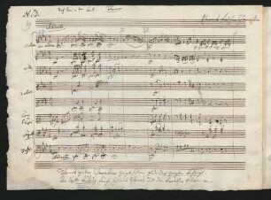 No. 3. Andante ("nach dem 2ten Act")