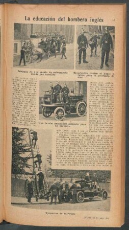 La educación del bombero inglés