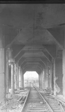 Stuttgart Nord Gäubahn Brücke 5029A Bombenschäden