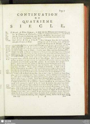 Continuation Du Quatrieme Siecle