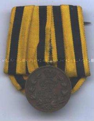 Bronzene Friedrich-August-Medaille am Friedensband
