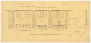 Warenhaus Wertheim, Leipziger Straße, Berlin 3. Bauabschnitt, Erweiterungsbau Voßstraße: Wandansichten in der Kunstgewerbeabteilung