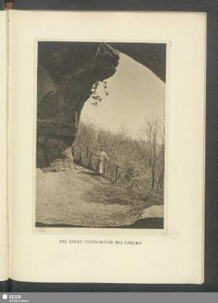 Die Sankt Veitsgrotte bei Zabern