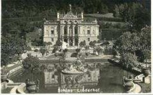 Ansicht von Schloss Linderhof