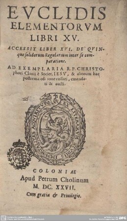 Elementorum Libri XV