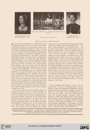 Preise für Antike Kunst