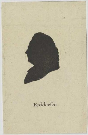 Bildnis des Jakob Friedrich Feddersen