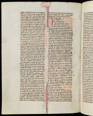 Fleuronnée-Initialen H und I, gespalten