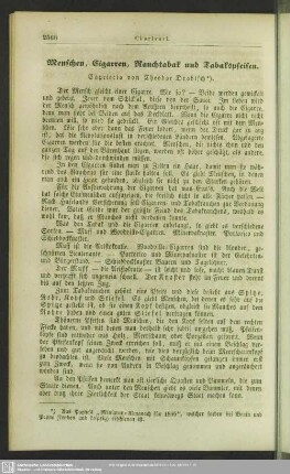 Menschen, Cigarren, Rauchtabak und Tabakspfeifen - Capriccio