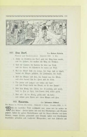 [Lesestücke zum dörflichen und städtischen Lebensraum]