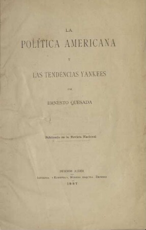 La política americana y las tendencias Yankees