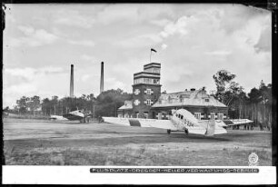 Flugplatz Dresden-Heller, Verwaltungsgebäude
