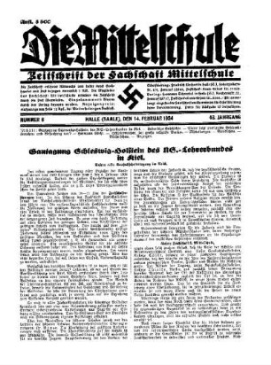 Gautagung Schleswig-Holstein des NG.-Lehrerbundes in Kiel : unsere erste Gaufachschaftstagung im Reich