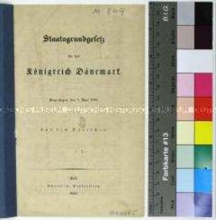 Staatsgrundgesetz für das Königreich Dänemark