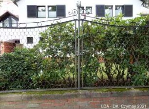 Einfriedung Park Gerstenberg; Berlin, Charlottenburg-Wilmersdorf