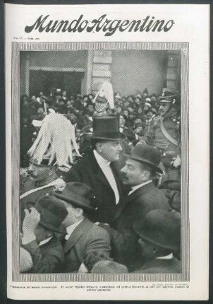 Transmisión del mando presidencial [Fotografía]