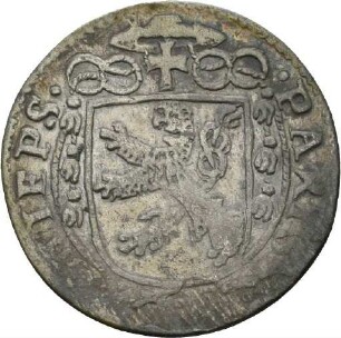 Halbbatzen des Erzbischofs Paris Graf von Lodron von Salzburg , 1625