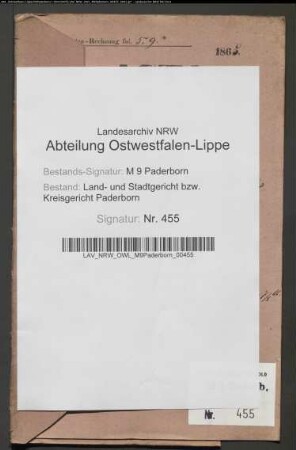 Tagelöhner Wilhelm Müller zu Blankenrode