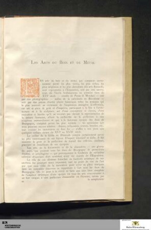 Les Arts du Bois et du Métal