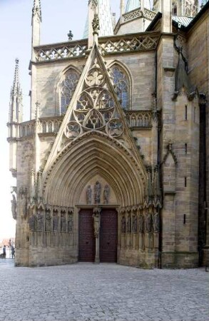 Katholische Domkirche Beatae Mariae Virginis - Erfurter Dom - Marienkirche — Portal