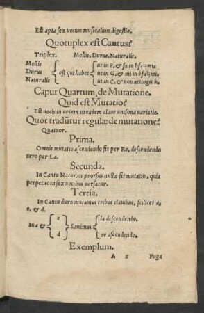 Caput Quartum, de Mutatione.