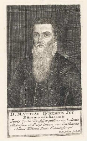 Bildnis des Mattias Indenius