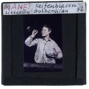 Manet, Junge mit Seifenblasen