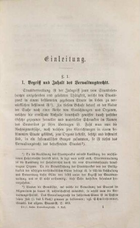 Lehrbuch des bayerischen Verwaltungsrechts. [1]