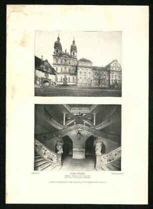 Kloster Schöntal. Ansichten.