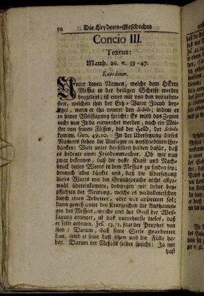 Concio III. Textus: Matth. 26. v. 39 - 47.