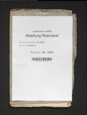 Kloster Marienforst gegen das Amt Godesberg wegen Heranziehung zu den Kriegslasten