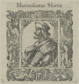 Bildnis des Herzogs Massimiliano Ercole Sforza von Mailand