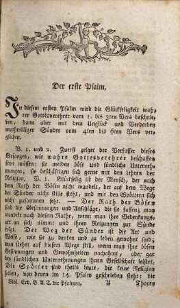Das größre biblische Erbauungsbuch, 1,4. Enthaltend der Psalmen ersten Theil