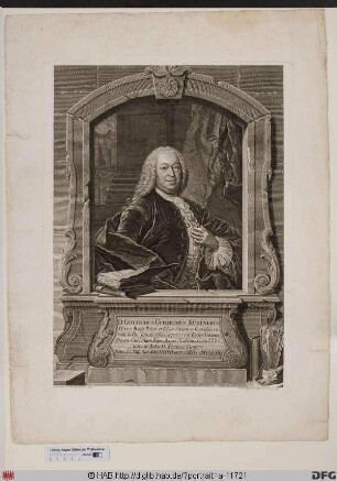 Bildnis Gottfried Wilhelm Küstner