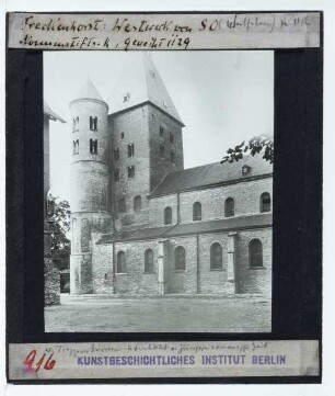 Freckenhorst, St. Bonifatius : Ansicht von SO