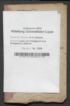 Erblasser: Schumacher, Sophie Wilhelmine, geb. Pohlmann:
