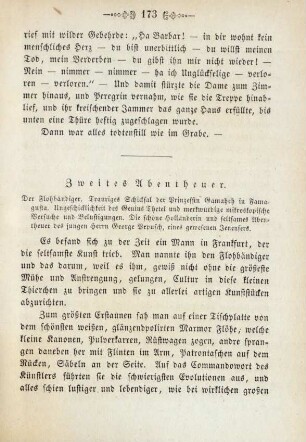 Zweites Abentheuer
