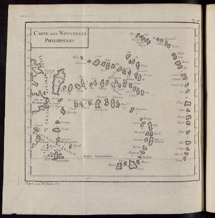 Carte des Nouvelles Philippines.