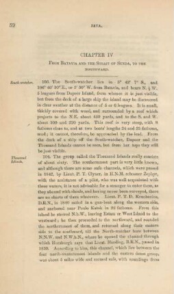 Chapter IV. From Batavia and the Strait of Sunda, to the northward