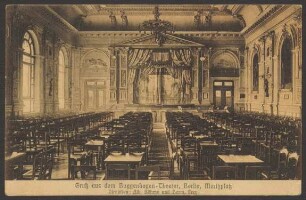 Ansichtskarte Theatersaal im „Buggenhagen“, Oranienstraße 147