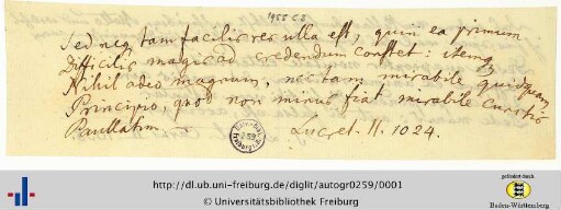 Autogr. Nr. 259