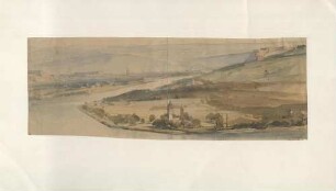 Lahnmündung mit Blick auf Koblenz (Ansetzungssachtitel von Bearbeiter/in)