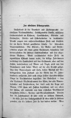 Zur estnischen Ethnographie.