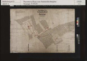 Oberhohndorf, Steinkohlenwerk, Baue auf dem Rußkohlenflöz 1